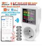 Реле - енергометр  ATORCH S1 W, Wi-Fi розумна розетка