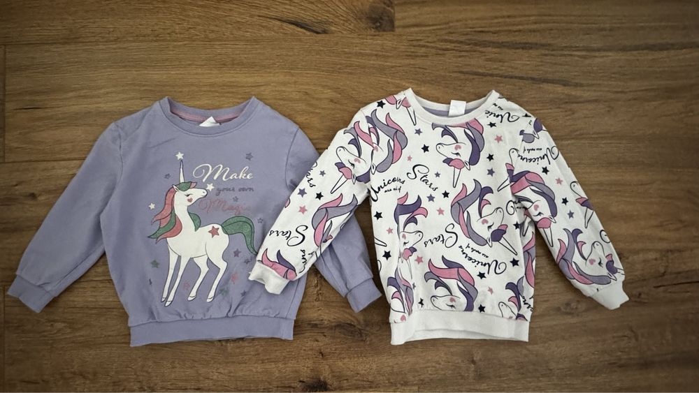 Bluza, bluzy Pepco 104 jednorozce konie