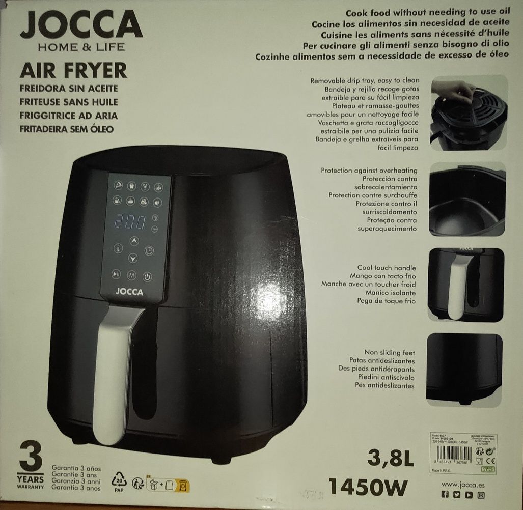 Air Fryer como nova