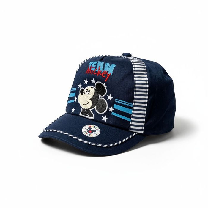 Disney Czapka Z Daszkiem Granatowa Dziecięca Bawełniana Mickey Mouse R
