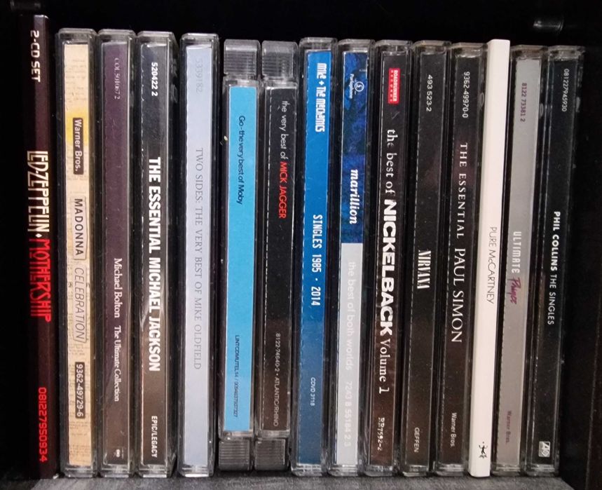 Várias coletâneas em CD (Pop, Rock, Hard-Rock)