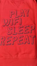 Tam.7/8A - Camisola ZIPPY "WIFI/SLEEP.."