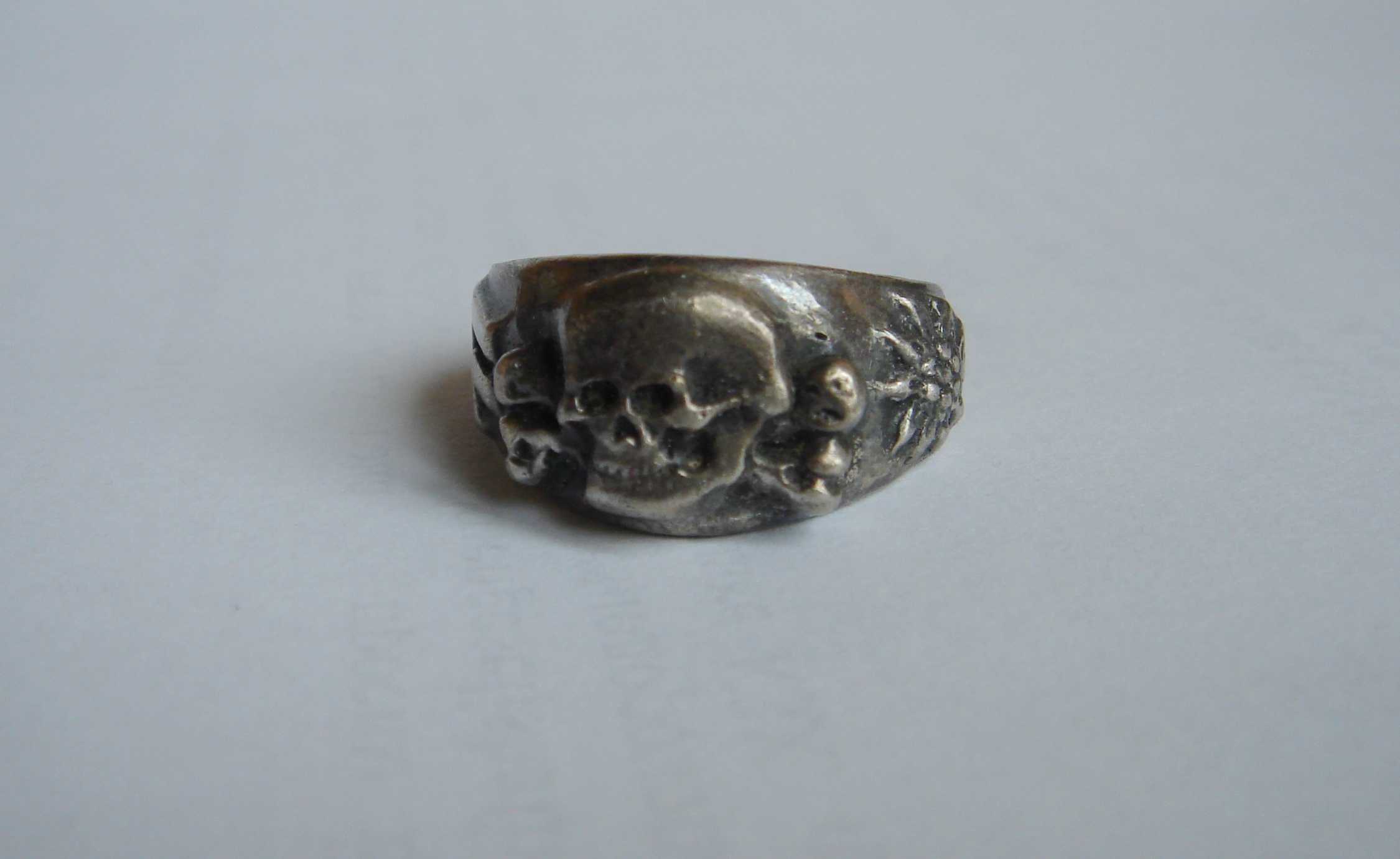 Серебряное  кольцо Эдельвейс WW II