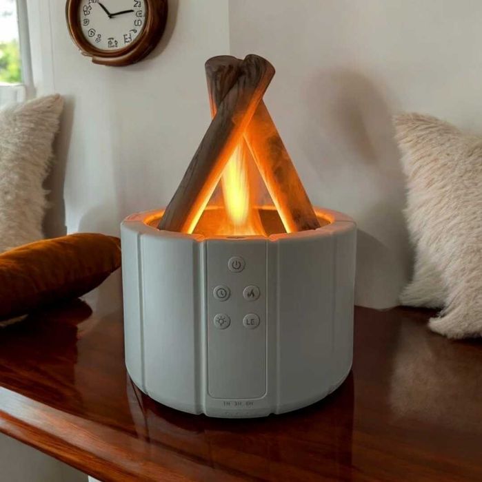 Зволожувач повітря з ефектом вогню з підсвіткою