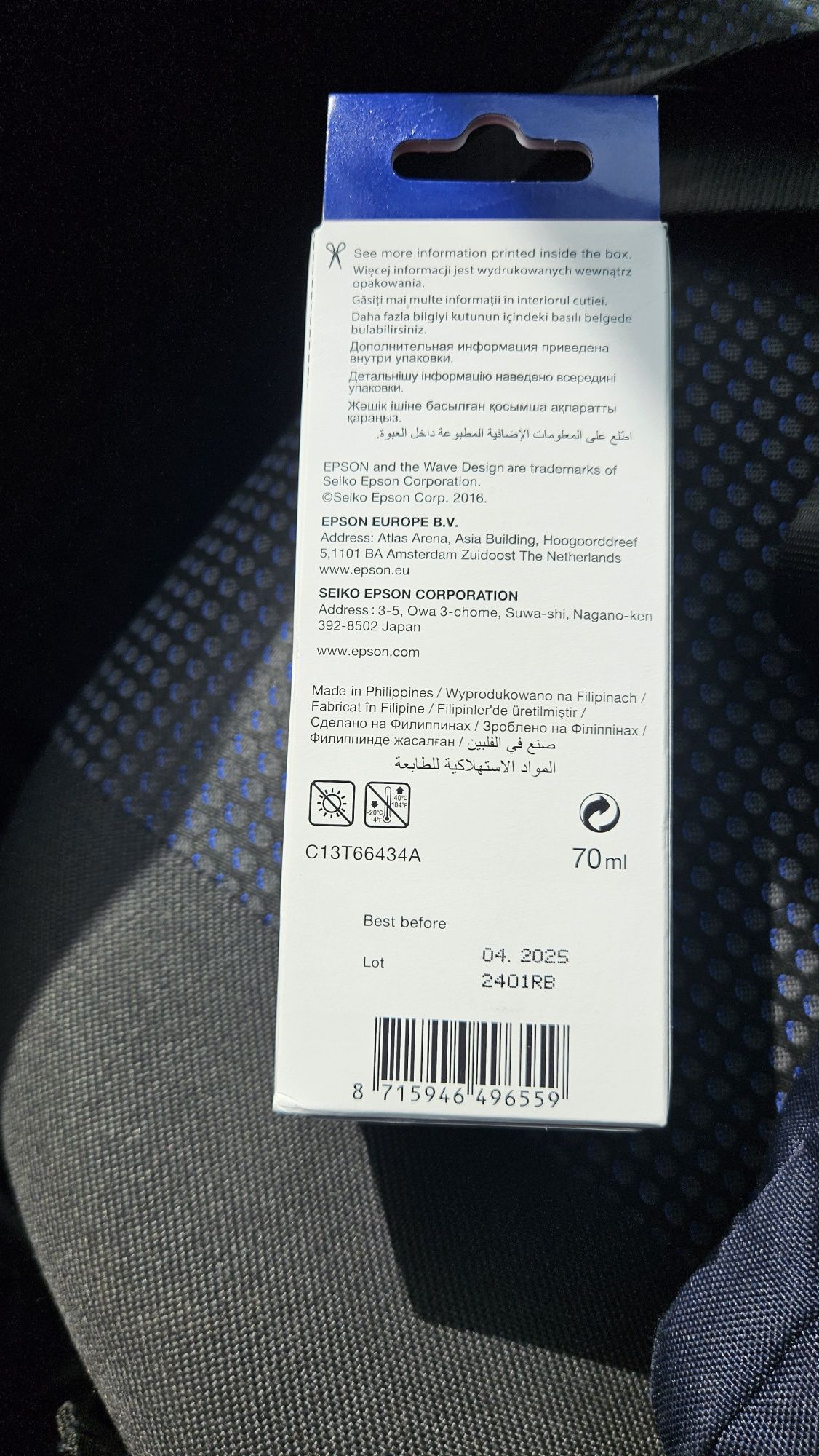 Tusz 664 do drukarek Epson