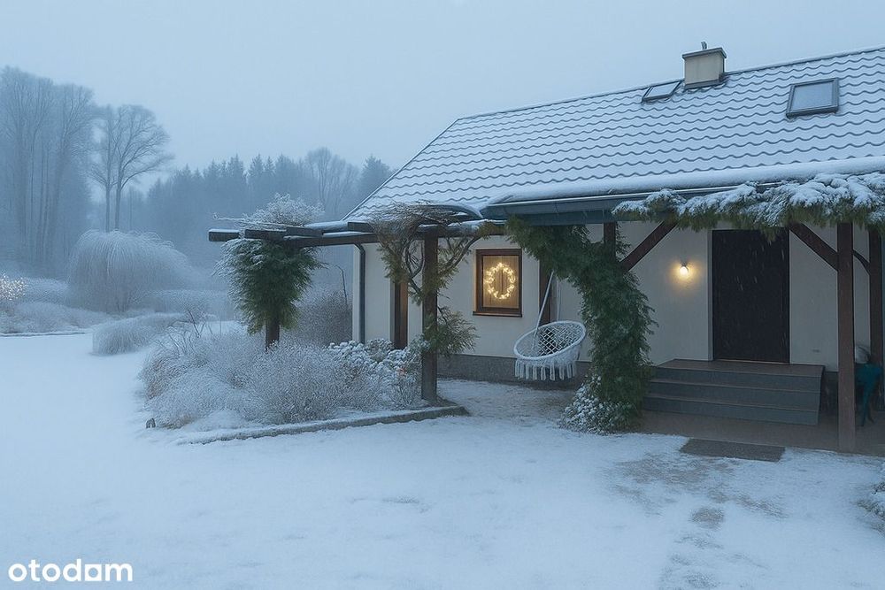 Siedlisko, staw, ogród, fotowoltaika, 7300 m²