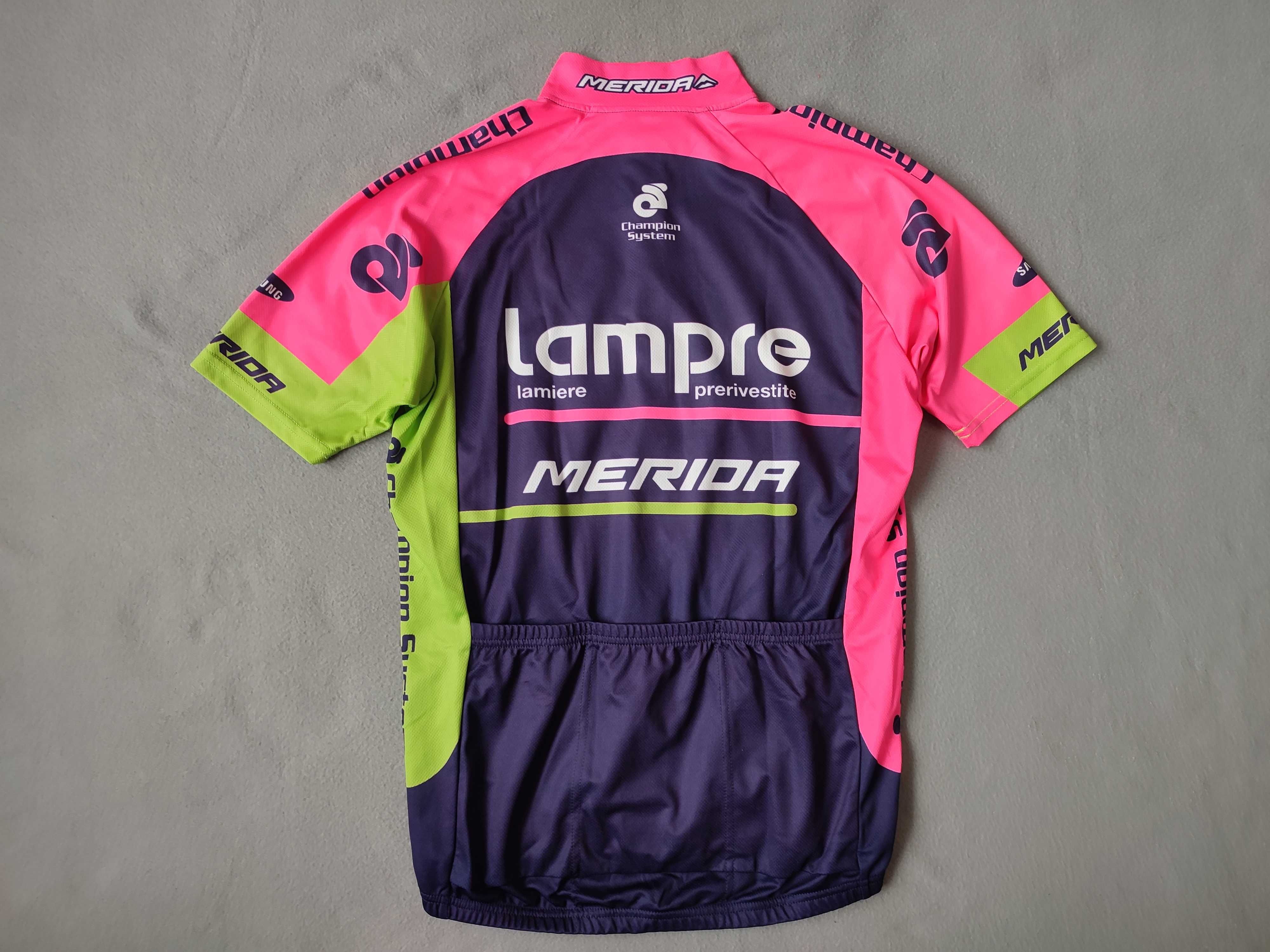 Джерси Merida Lampre р. S, велофутболка Champion System