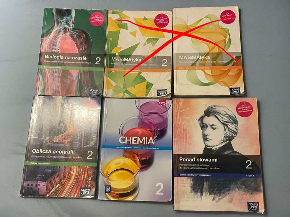 Ponad słowami 2, chemia, oblicza geografi, biologia na czasie