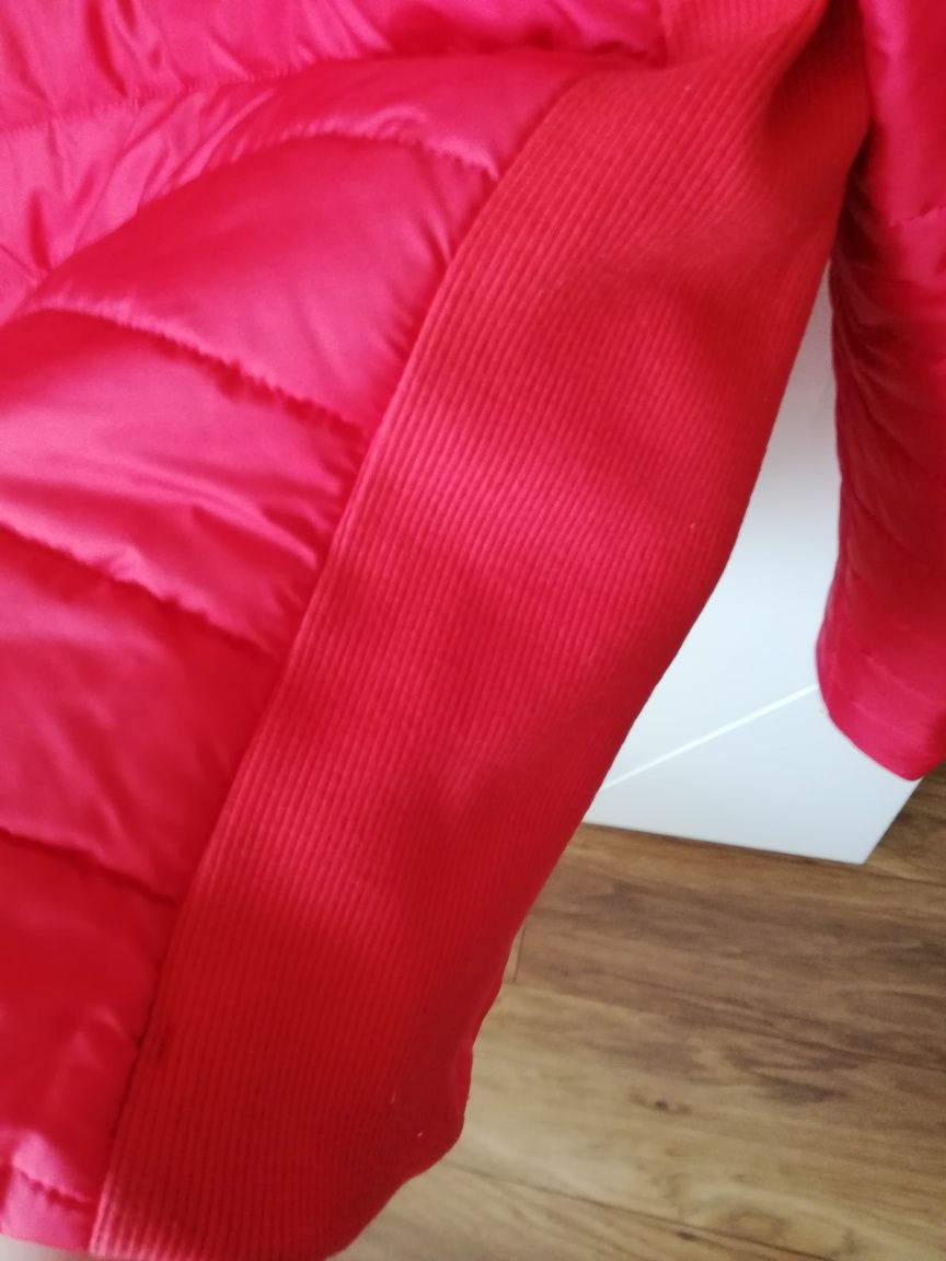 Kurtka pikowana czerwona Xl