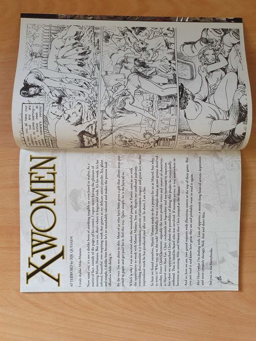 Comic banda desenhada usado X-Woman, por Milo Manara
Muito bom