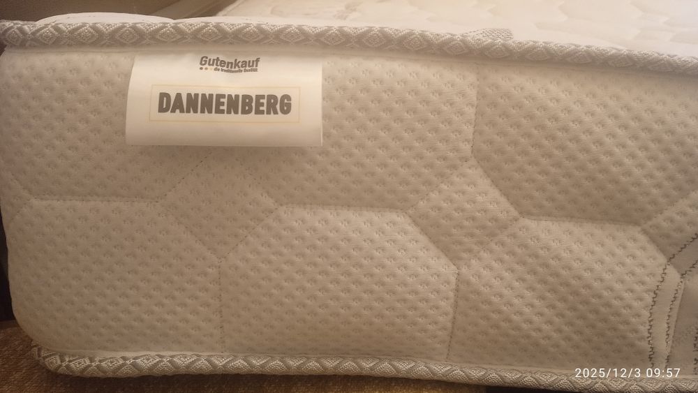 Продається матрас dannenberg 140х200 7 зоний