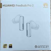 Słuchawki Huawei FreeBuds Pro 2 dokanałowe Bluetooth 5.2 białe NOWE