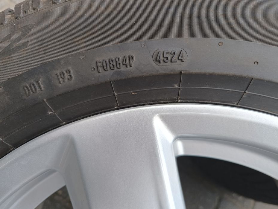Koła Aluminiowe   6.5 x 16   5x108  ET50  FORD , VOLVO , Opony zimowe