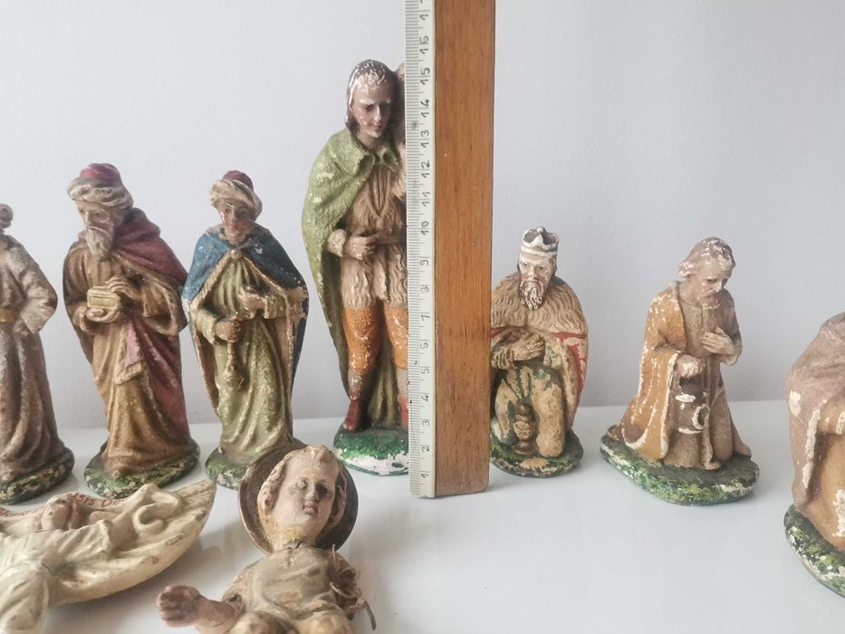 Stara przedwojenna Szopka Bożonarodzeniowa