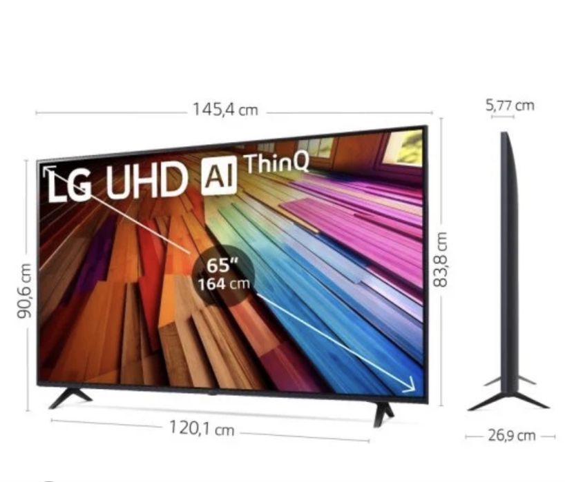 TV LG 65" LED Smart TV 4K