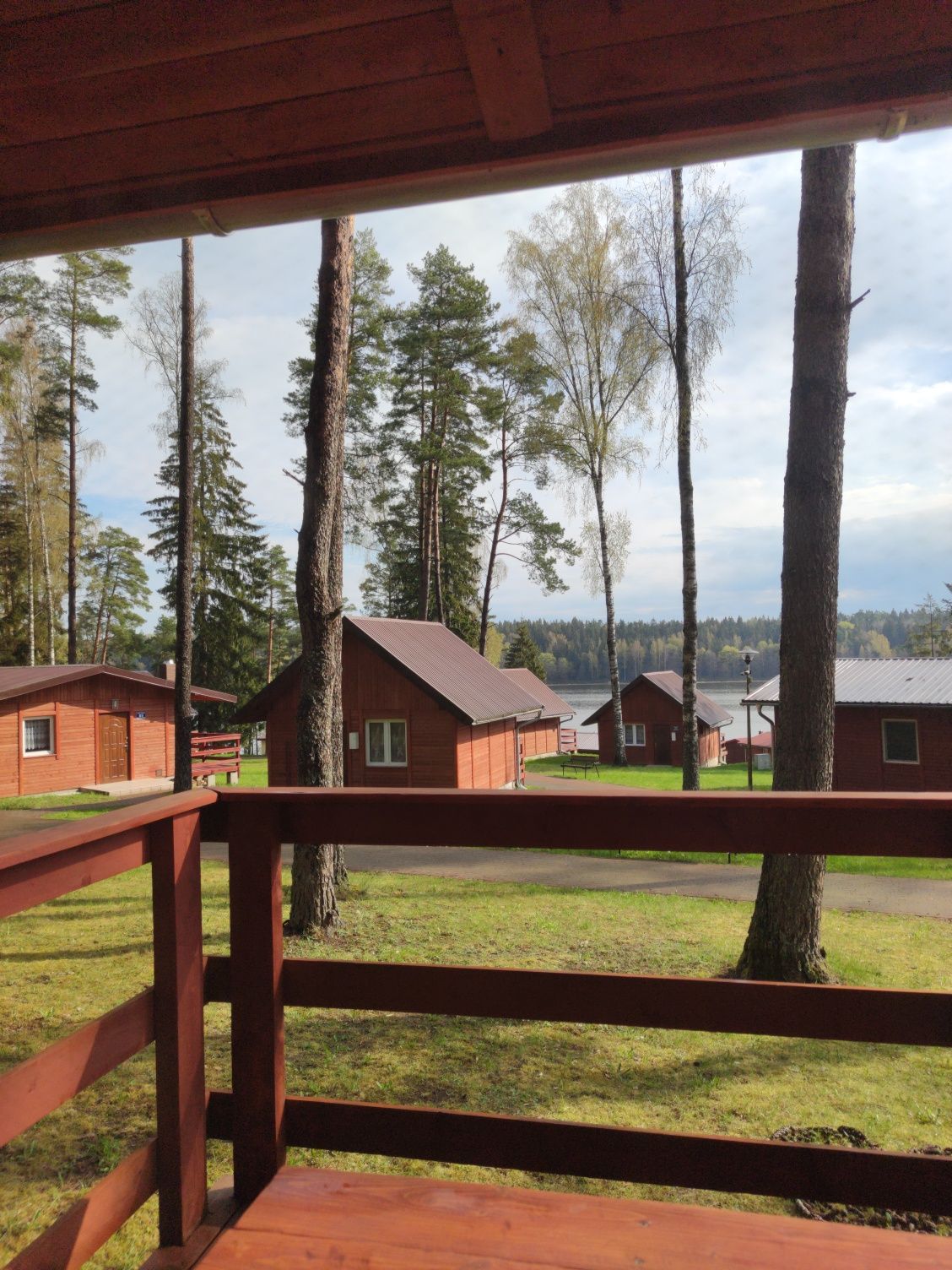 Domek letniskowy nad jeziorem Gołdap ( Leśny Zakątek )