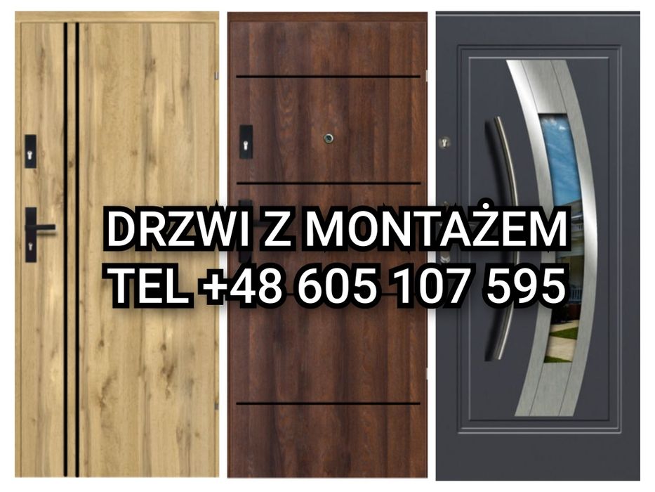 Drzwi do domów i mieszkań wejściowe i wewnętrzne