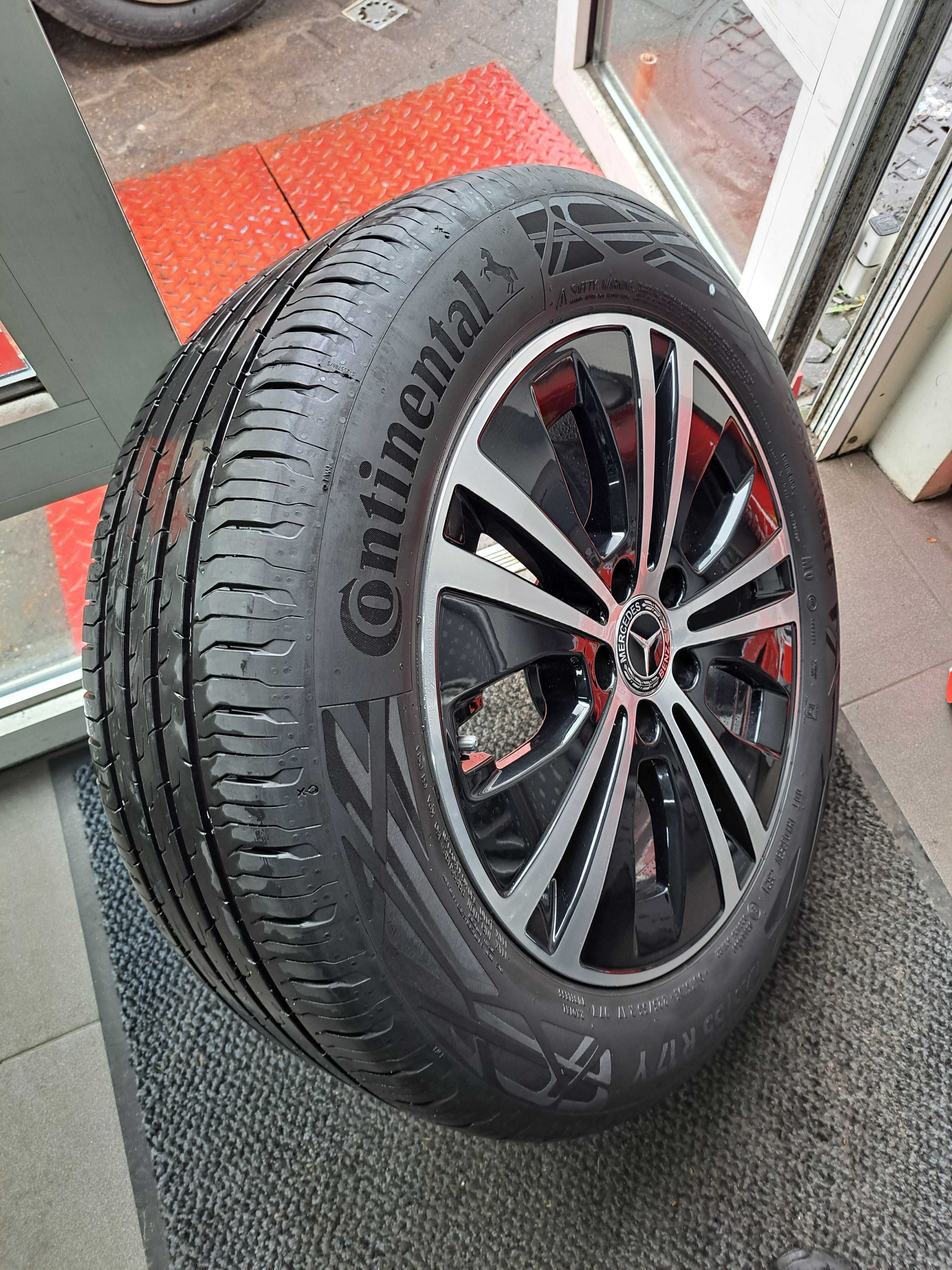 Mercedes E klasa koła 17'' letnie OE Continental MO montaż gratis