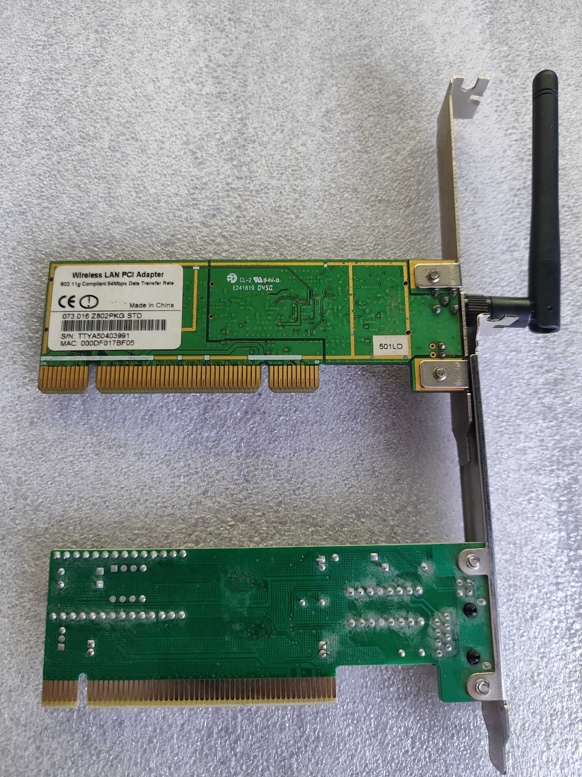 Karta Wifi i RJ45 Retro