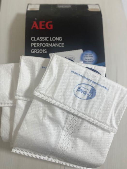 AEG s-bag® Classic Long Performance GR201S – 3 sacos (pack incompleto)