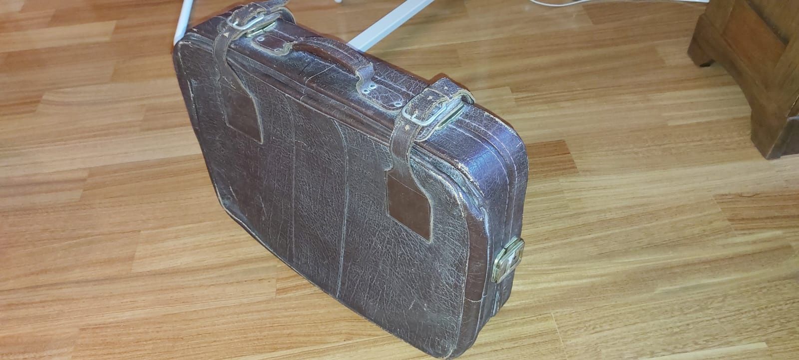 Skórzana walizka Vintage