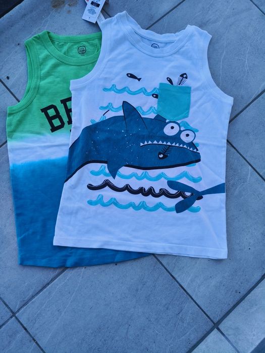 Bokserka koszulka tshirt 134 smyk