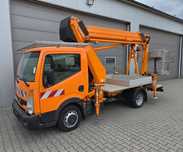 Nissan Cabstar 35.12 - Podnośnik koszowy RUTHMANN TBR 200 20 m ZWYŻKA jak Wumag Palfinger GSR Multitel Steiger CTE Omme  20m RUTHMANN TBR200 Podnośnik koszowy montażowy ZWYŻKA WUMAG Palfinger