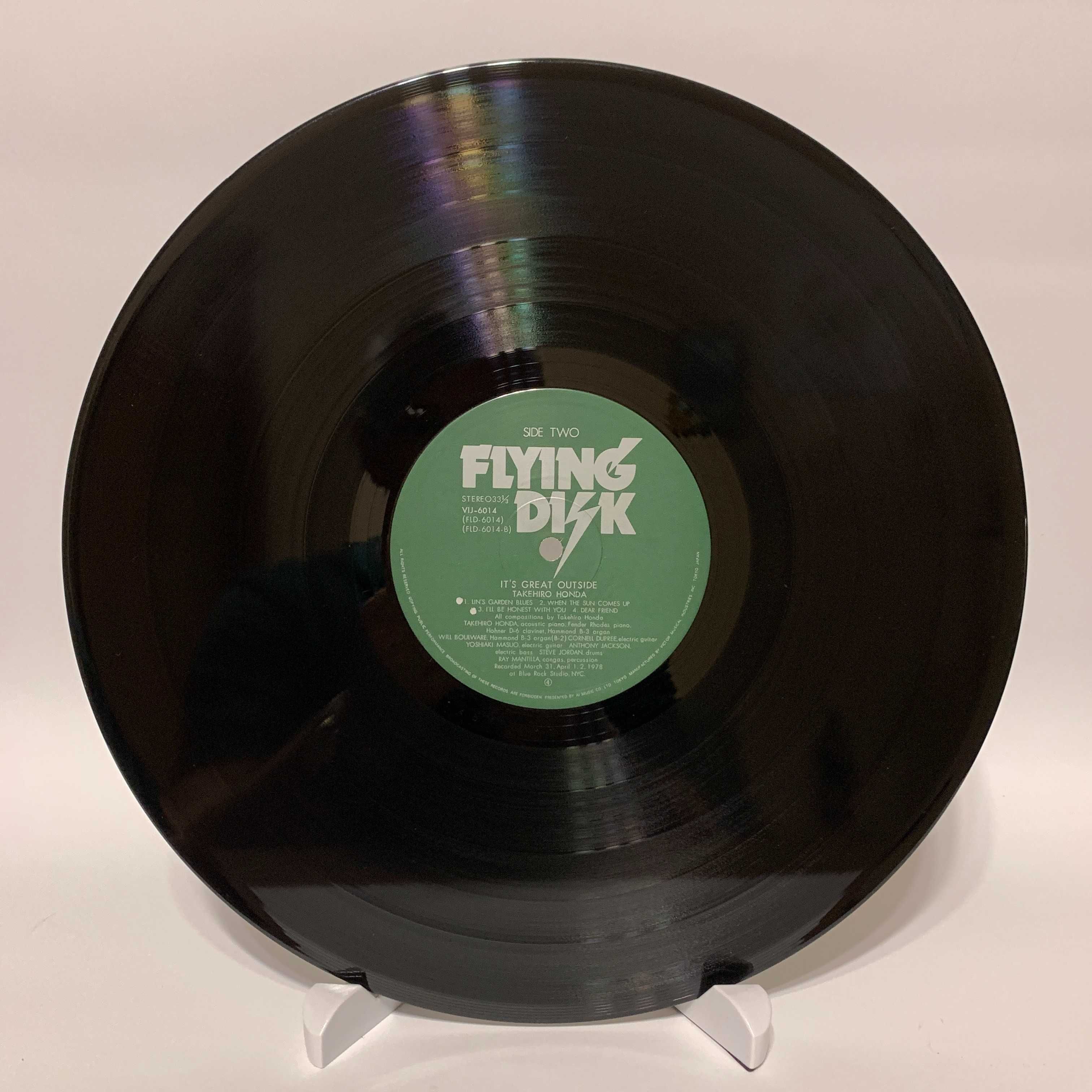 Платівка вінил vinyl Jazz Джаз Takehiro Honda ‎– It's Great Outside