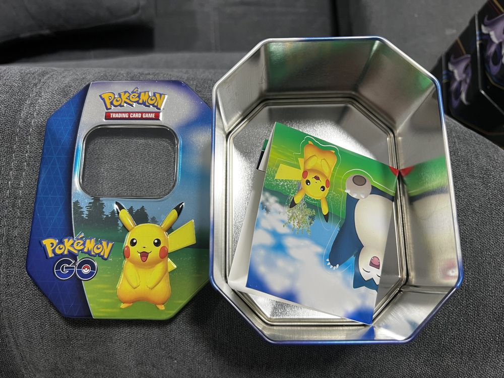 Pokémon Go TCG Tins Coleção