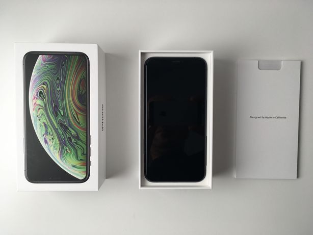 iPhone XS 64GB Space Gray com caixa p/peças