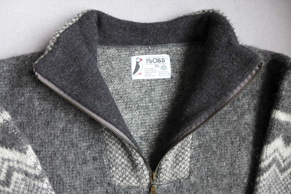ISLANDZKI SWETER wełniany [100% wełna islandzka] XL XXL 2XL Islandia