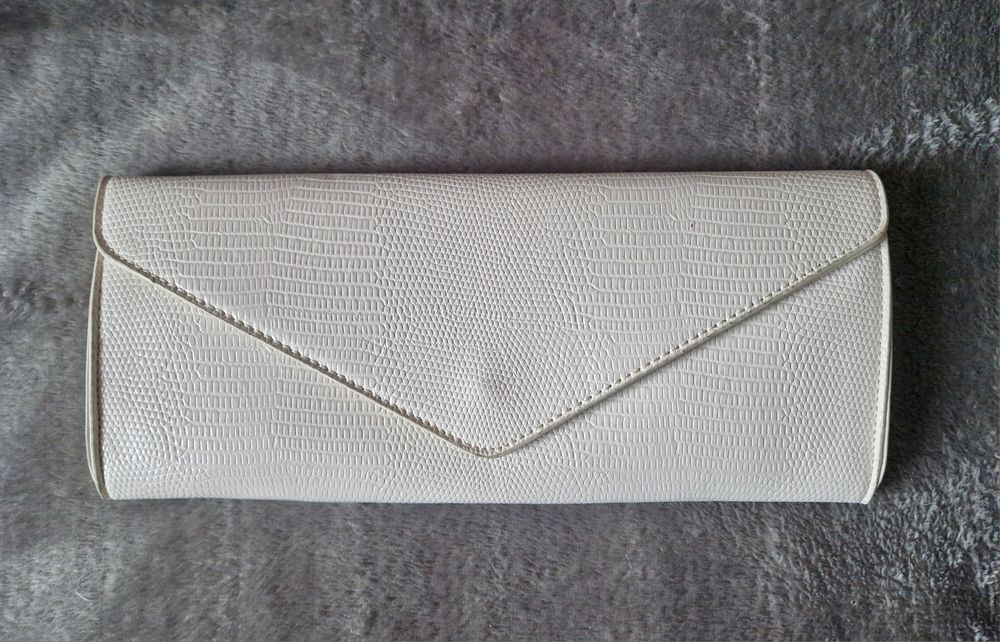 Solar torebka kopertówka ecru