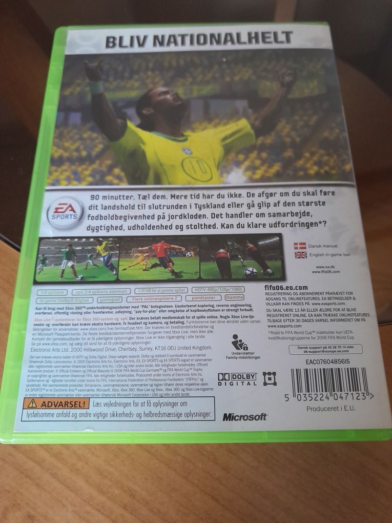 Fifa 06 .Eng X box 360