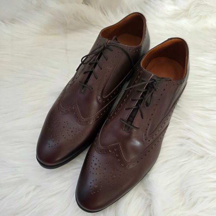 Półbuty męskie buty pantofle wizytowe eleganckie Nico Rarini rozm. 43