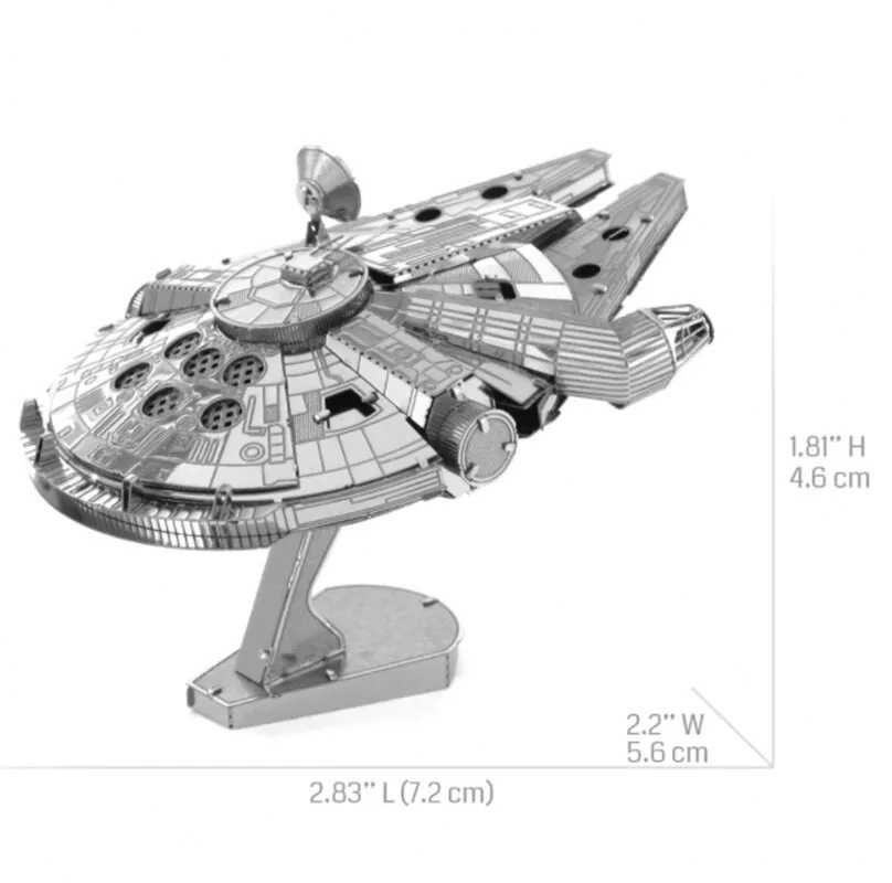 Puzzle 3D Millennium Falcon - Star Wars - Novo - Pode baixar aos 5€