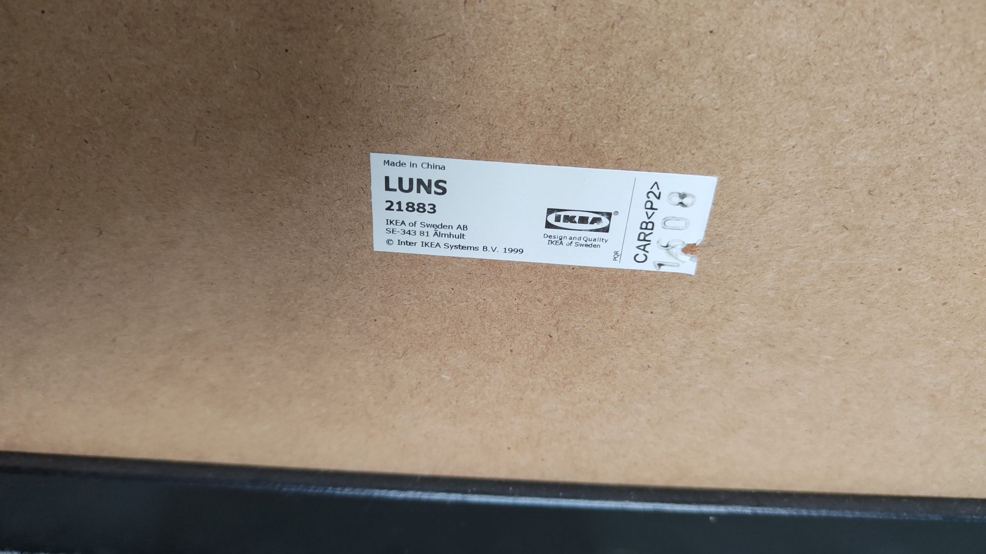 Tablica magnetyczna Ikea Luns, do kredy