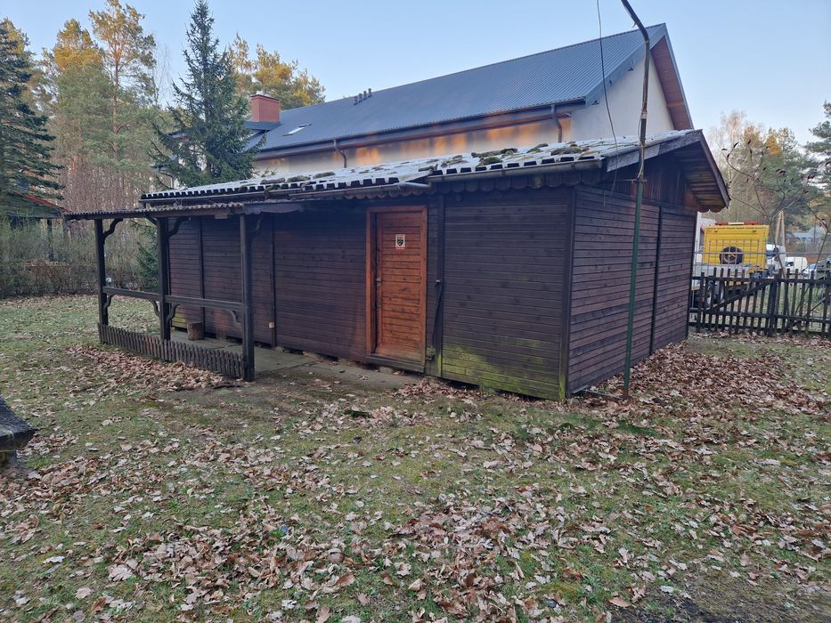 Domek letniskowy drewniany