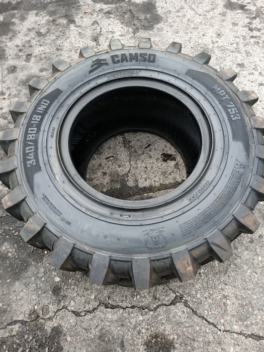 340/80-18 12.5/80-18 opony koparka KOSTKA Camso MPT753 IND 14PR NOWE