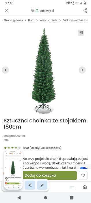 Choinka sztuczna