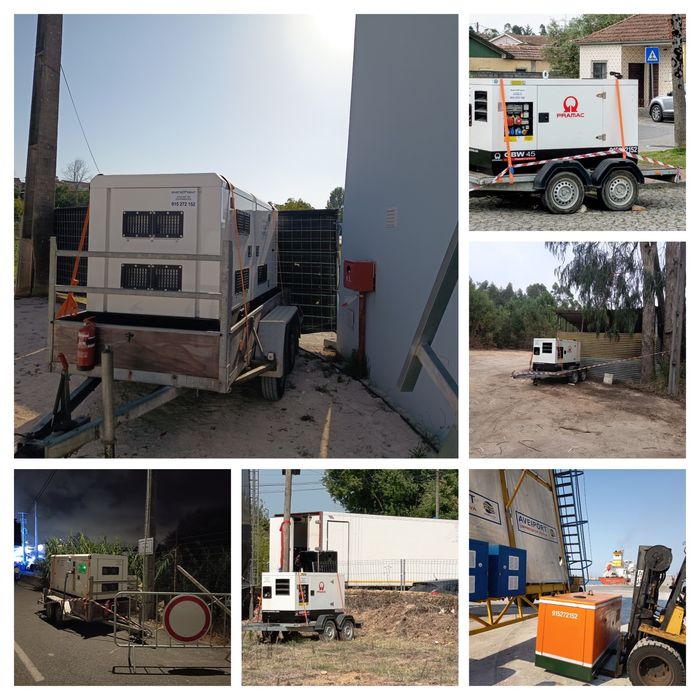 Aluguer de geradores