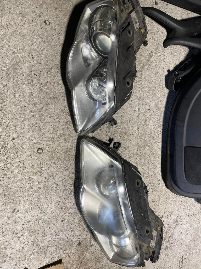 VW passat B6 Lampy bi Xenon skrętne Europa