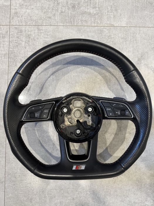 Kierownica sline scieta orginal audi a5 a4 s4 b9 8w łopatki