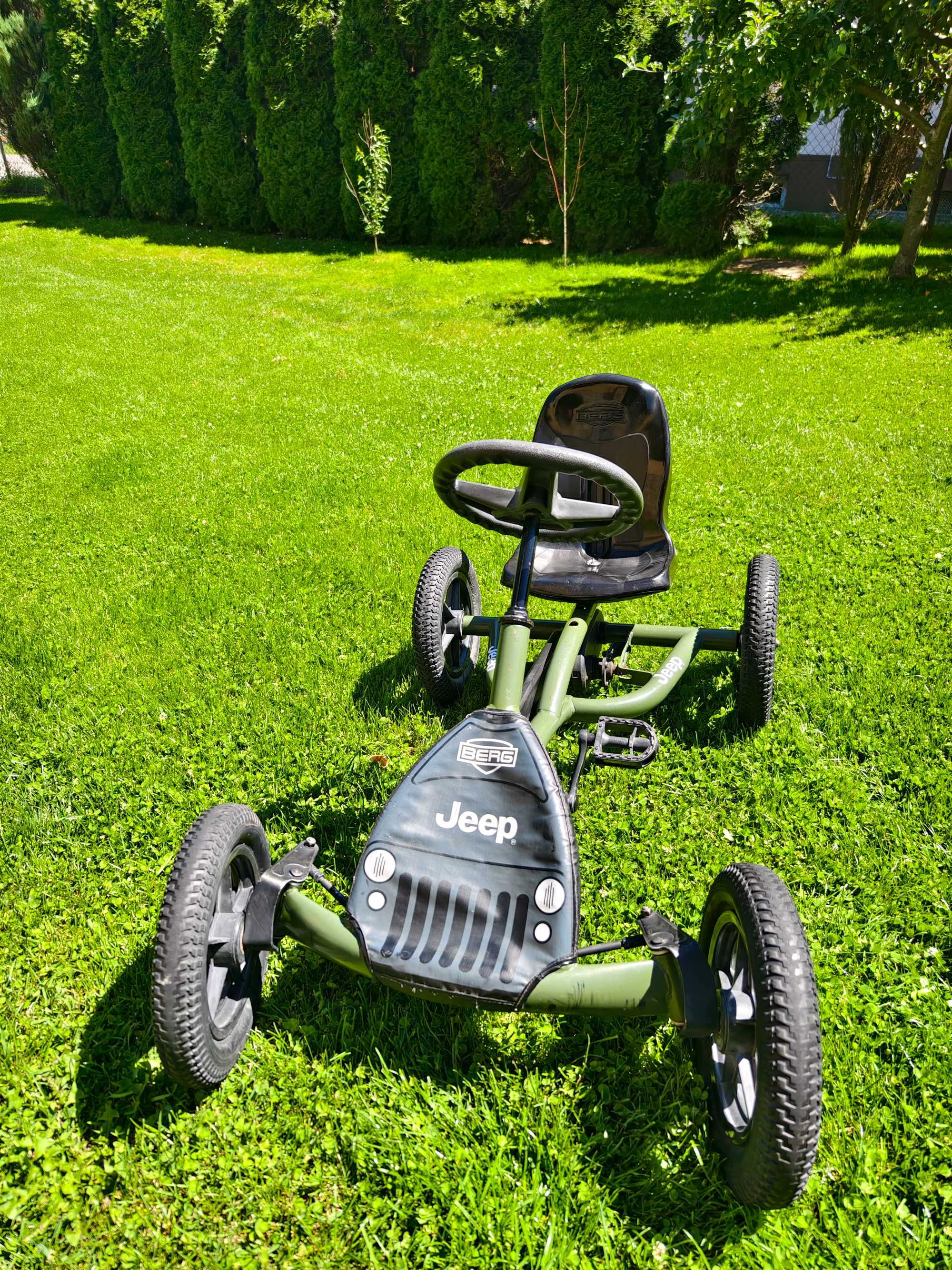 Gokart BERG Jeep – holenderska jakość, BFR, dla dzieci 3–8 lat