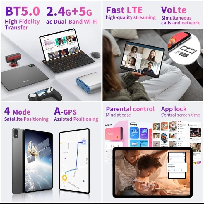 TABLET Teclast T50 11" NOWY 2024 8+8GB RAM/256GB/ DOSTAWA Z POLSKI 48h