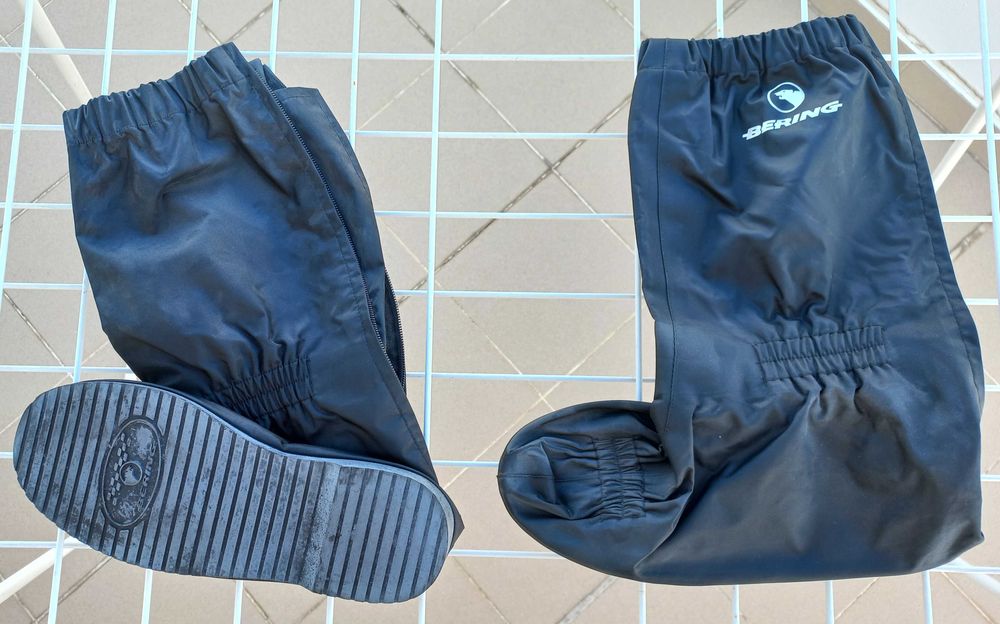 Capas Botas / Sobre Botas Motard Pretas Bering Tam. S
