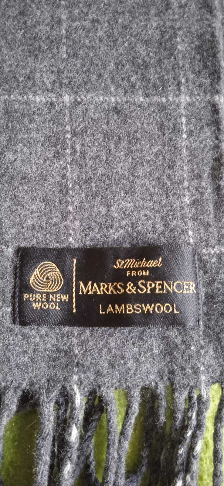 Шарф Marks & Spencer - овечья шерсть.