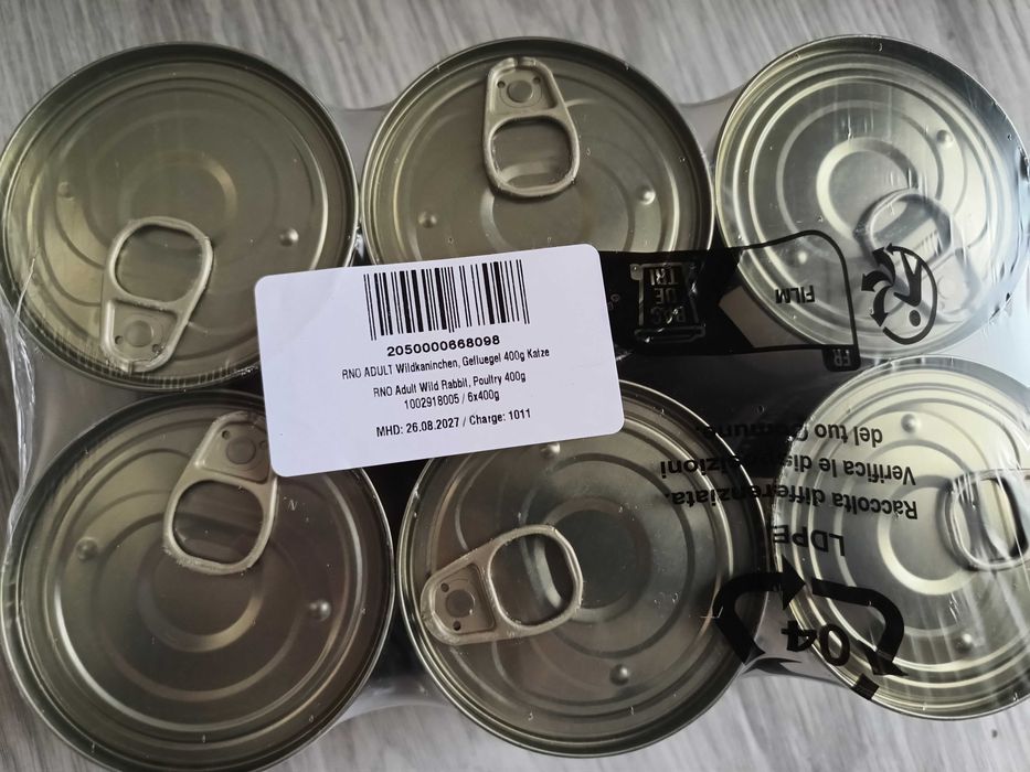 Rocco Classic, 6 x 400 g Wołowina i łosoś