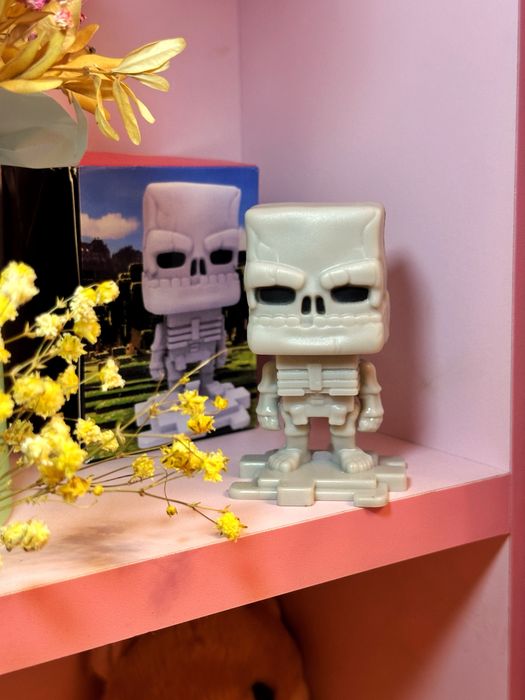 Игрушка макдональдс Скелет майнкрафт, minecraft mcdonalds