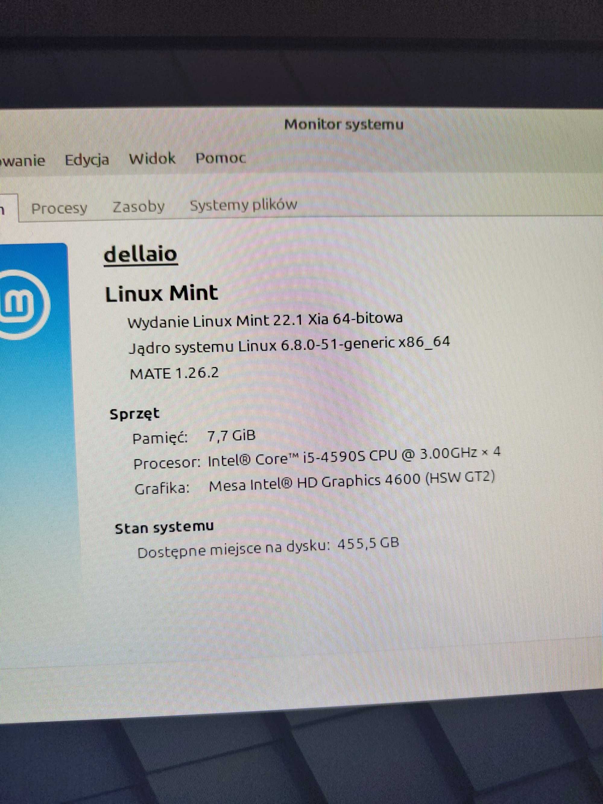 Komputer AIO Dell 3030 20' Linux