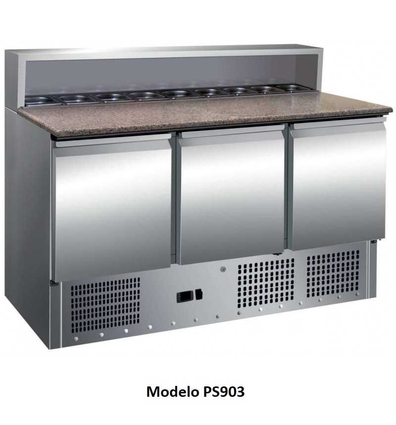 ACM3068 - Mesas Refrigeradas de Preparação de Pizzas - NOVAS